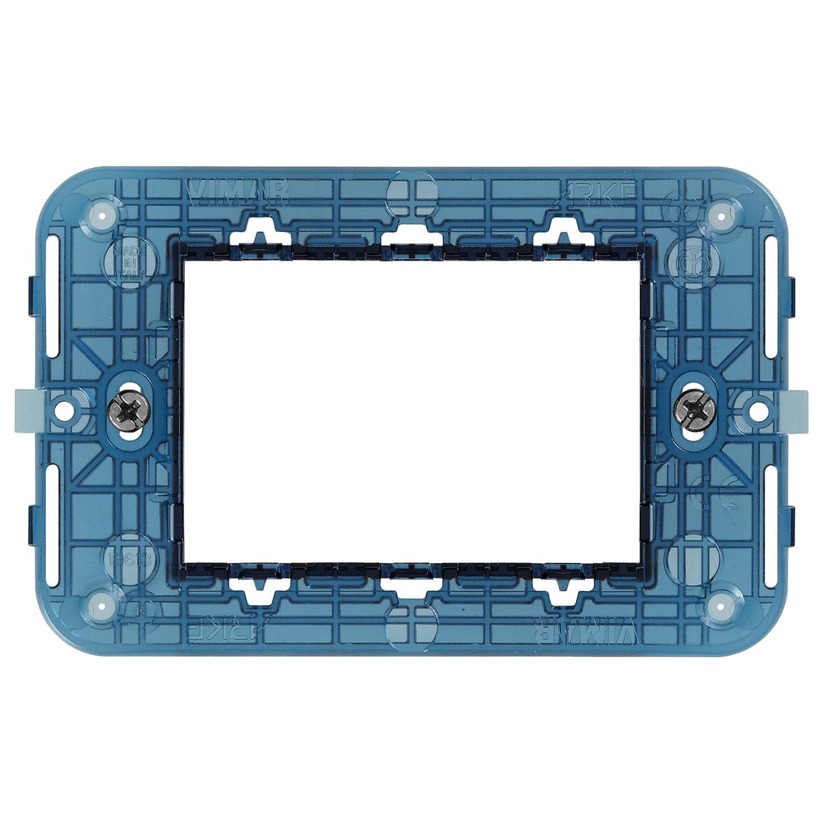 Vimar Arké 3-Module Mounting Frame, Flush-Mounted, With Screws — Quality Boat Parts