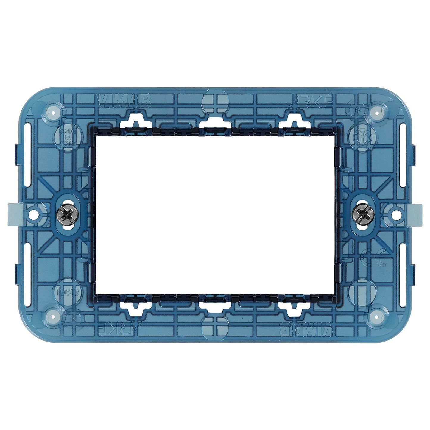 Vimar Arké 3-Module Mounting Frame, Flush-Mounted, With Screws — Quality Boat Parts