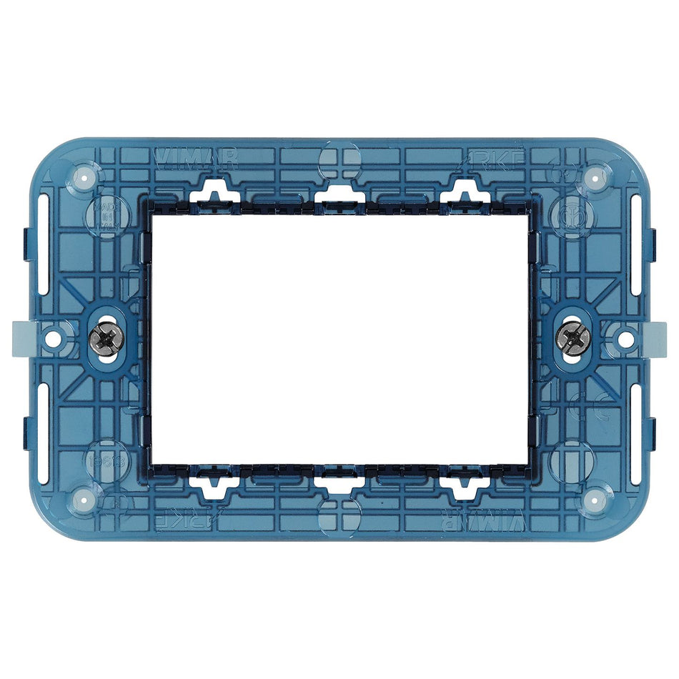 Vimar Arké 3-Module Mounting Frame, Flush-Mounted, With Screws — Quality Boat Parts
