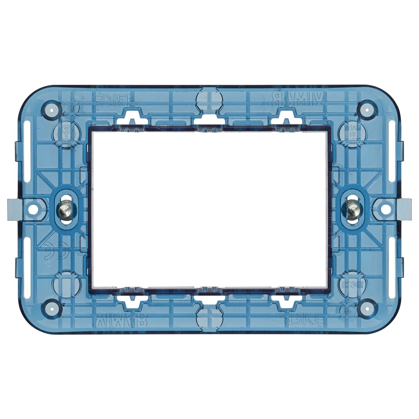 Vimar Arké 3-Module Mounting Frame, Flush-Mounted, With Screws — Quality Boat Parts