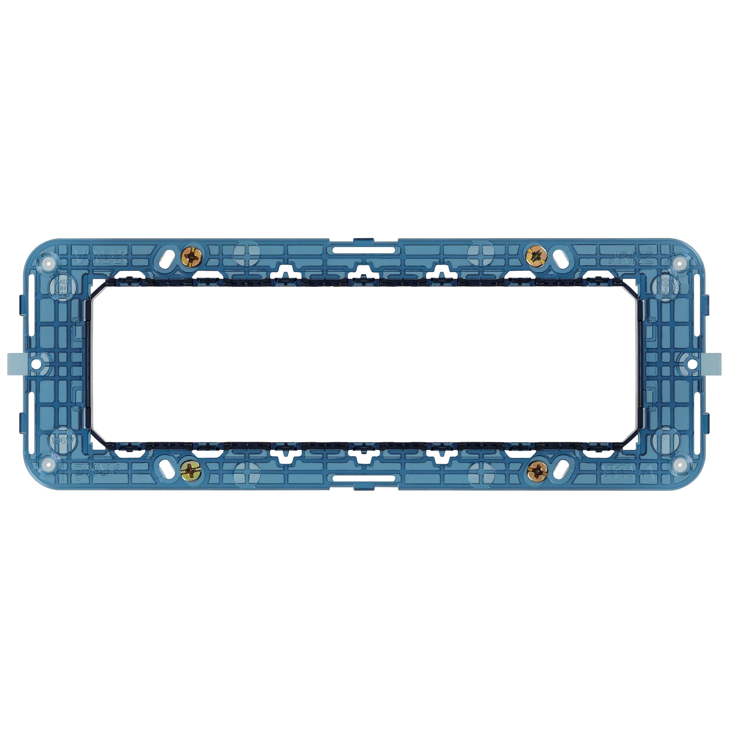 Vimar ARKÉ 7-Module Mounting Frame, For 6/7-Module Mounting Boxes, Flush-Mount, With Screws — Quality Boat Parts