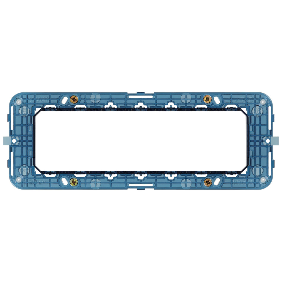 Vimar ARKÉ 7-Module Mounting Frame, For 6/7-Module Mounting Boxes, Flush-Mount, With Screws — Quality Boat Parts