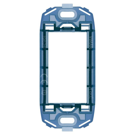 Vimar ARKÉ 1-Module Panel Mounting Frame, With Screws, Thermoplastic, Front-Side Mount, Horizontal and Vertical — Quality Boat Parts