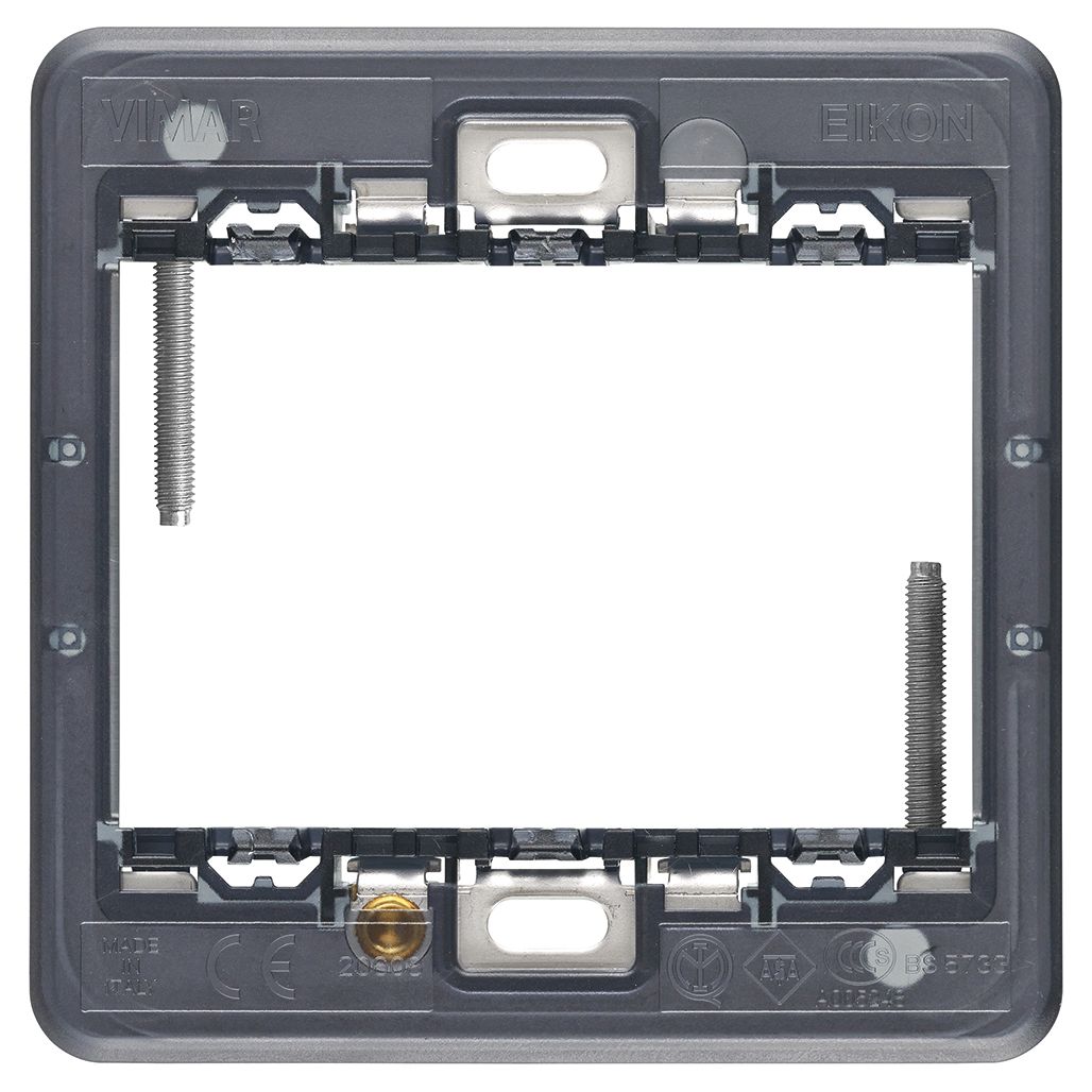 Vimar Eikon Frame 3M BS Mounting Frame, British Standard Boxes, With Screws — Quality Boat Parts