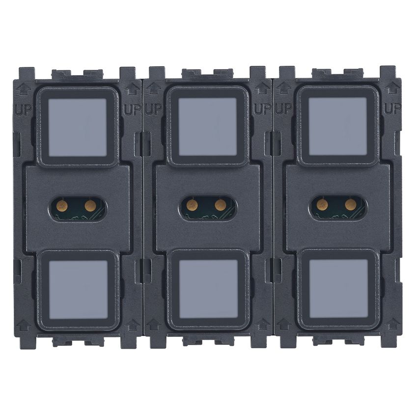 Vimar Eikon Tactil 8IN/7OUT Electronic Control, 9-32VDC, 6 Buttons, RGB LED — Quality Boat Parts
