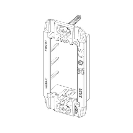 Vimar Eikon 1-Module Panel Mount Frame, Flush Mount, With Screws, 10pk — Quality Boat Parts