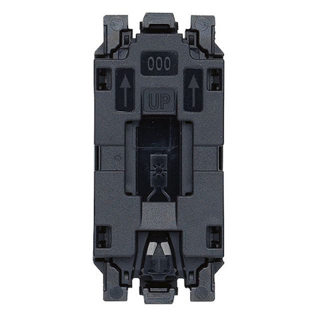 Vimar Linea 1P NO Pushbutton Mechanism, For 1-Module Button, 10A 250V, IP40, Illuminable — Quality Boat Parts
