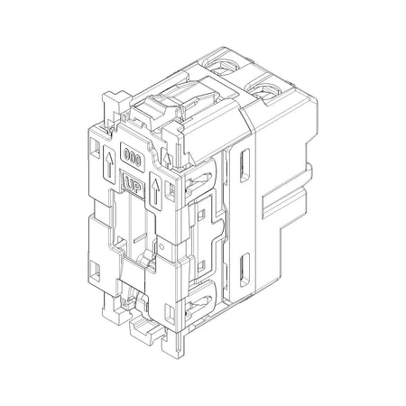 Vimar Linea 1P NO Pushbutton Mechanism, For 1-Module Button, 10A 250V, IP40, Illuminable — Quality Boat Parts