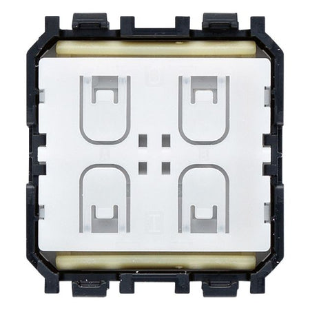 Vimar LINEA EnOcean Radio Control, For 31506/31506.2 Buttons, 4-Button, 868 MHz, Energy Harvesting, IP40, Flush-Mounted, 2 Modules — Quality Boat Parts