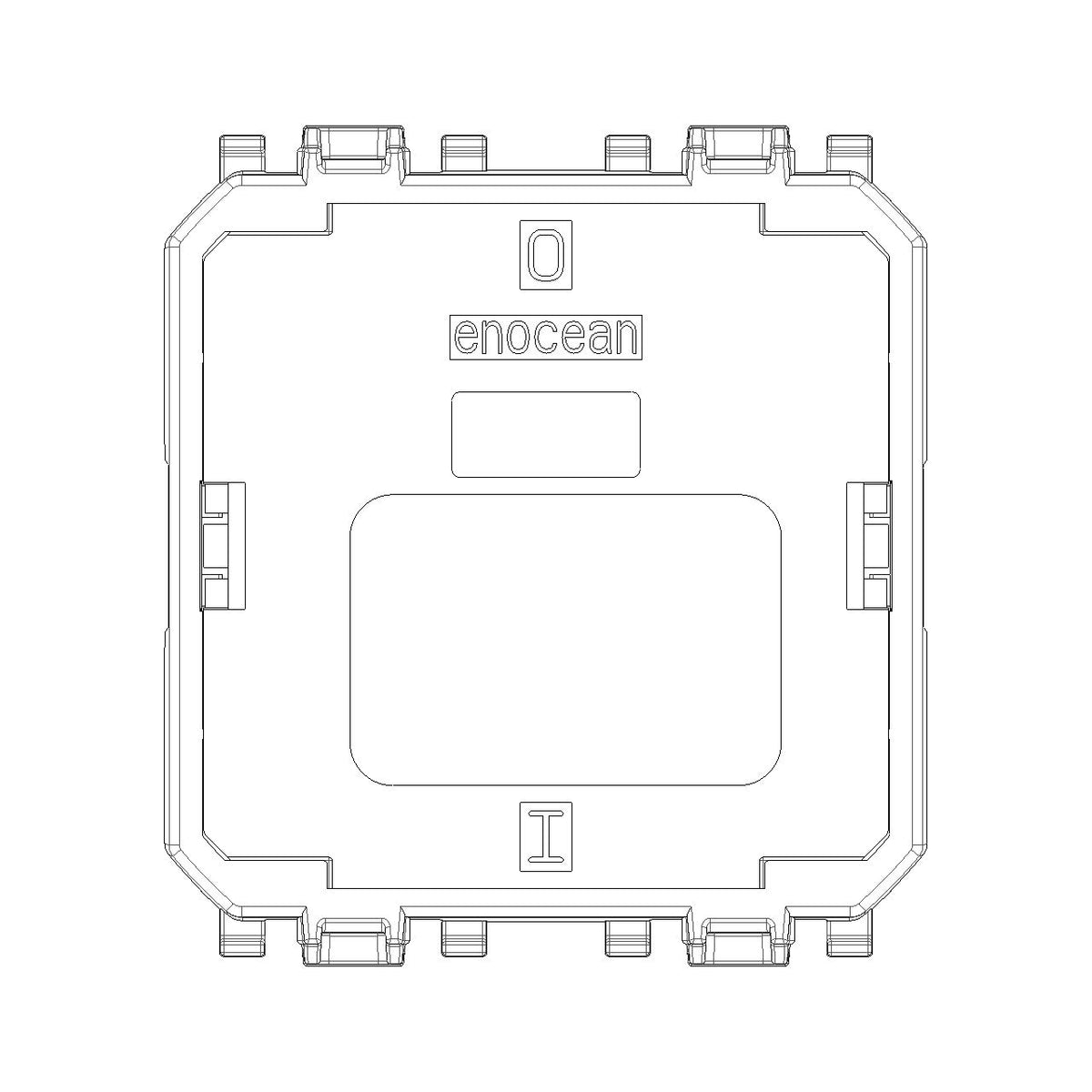 Vimar LINEA EnOcean Radio Control, For 31506/31506.2 Buttons, 4-Button, 868 MHz, Energy Harvesting, IP40, Flush-Mounted, 2 Modules — Quality Boat Parts