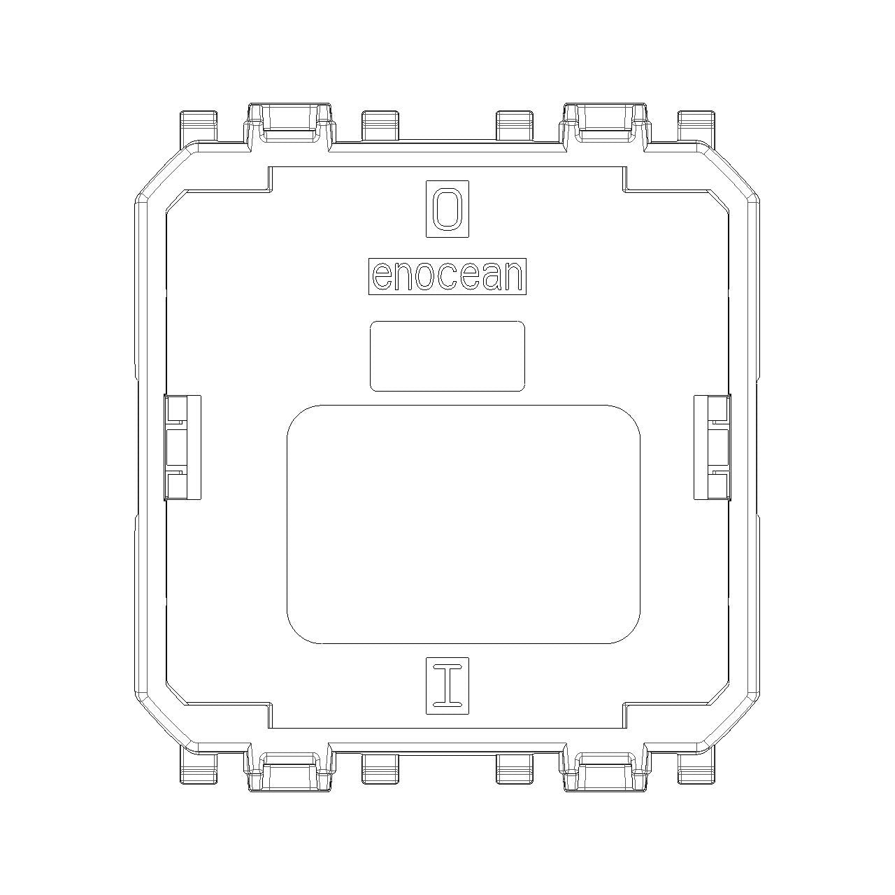 Vimar LINEA EnOcean Radio Control, For 31506/31506.2 Buttons, 4-Button, 868 MHz, Energy Harvesting, IP40, Flush-Mounted, 2 Modules — Quality Boat Parts