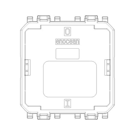 Vimar LINEA EnOcean Radio Control, For 31506/31506.2 Buttons, 4-Button, 868 MHz, Energy Harvesting, IP40, Flush-Mounted, 2 Modules — Quality Boat Parts
