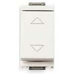 Vimar Idea 2-Way Directional Push Button Switch, 2-Pole 10A 250V AC, Center-Off, White Finish — Quality Boat Parts