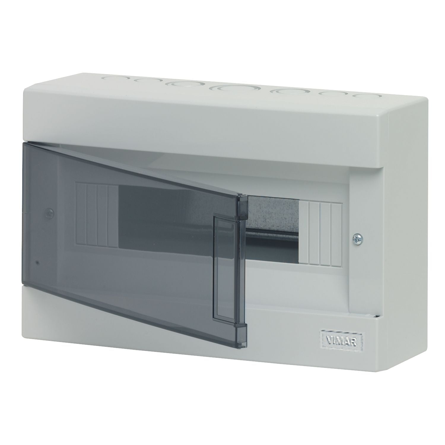 Vimar Surface Consumer Unit, 12+1 Modules, IP40, Transparent Door — Quality Boat Parts