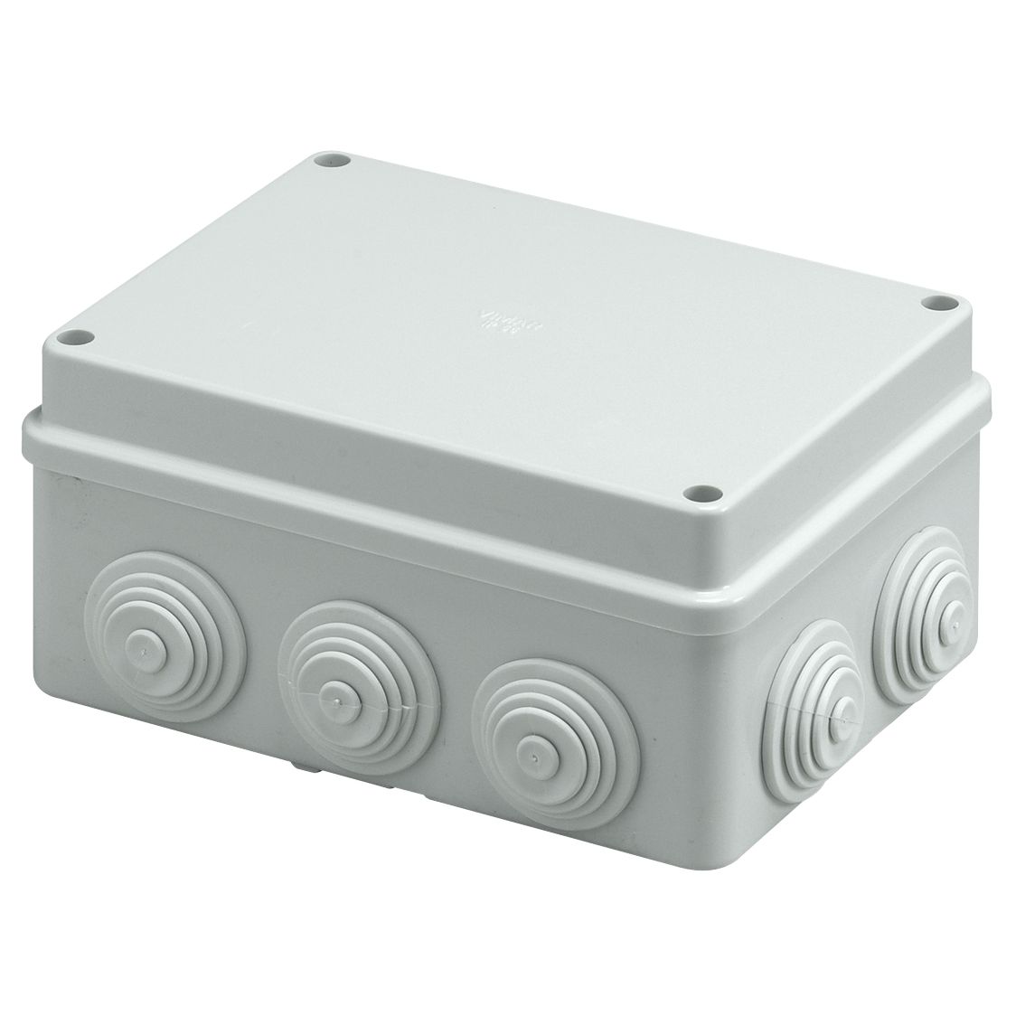 Vimar Surface-Mount IP55 Junction Box, 150x110x70mm, 20/25mm Cable Entries, 10 Inlets — Quality Boat Parts