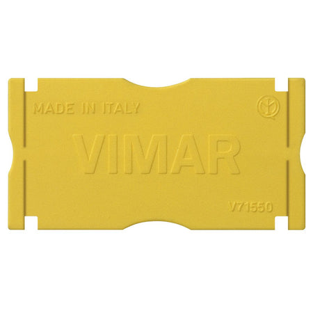 Vimar Flush-Mount Divider Screen, For V71303-06, 60x50mm, Yellow — Quality Boat Parts