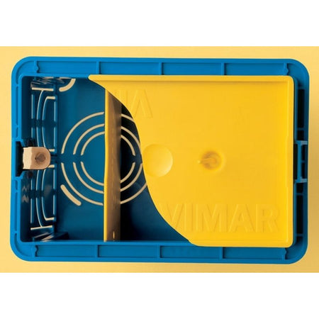 Vimar Flush-Mount Divider Screen, For V71303-06, 60x50mm, Yellow — Quality Boat Parts