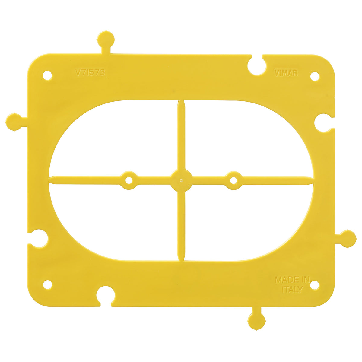 Vimar Accessory for 3-Module Hollow Wall Boxes, Frame, Centering Template, Coupling Joint — Quality Boat Parts