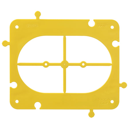 Vimar Accessory for 3-Module Hollow Wall Boxes, Frame, Centering Template, Coupling Joint — Quality Boat Parts