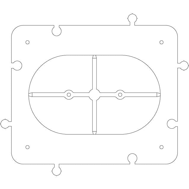 Vimar Accessory for 3-Module Hollow Wall Boxes, Frame, Centering Template, Coupling Joint — Quality Boat Parts