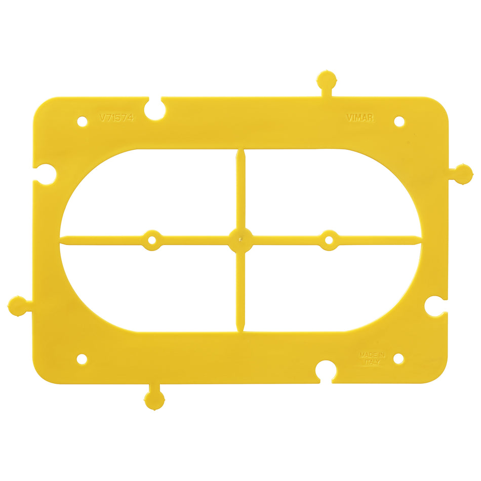 Vimar Accessory for 4-Module Hollow Wall Boxes, Frame, Centering Template, Coupling Joint — Quality Boat Parts