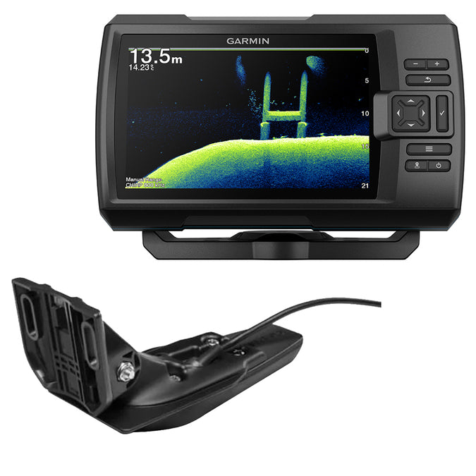 Garmin STRIKER Vivid 7cv GPS Fishfinder, 7 in, GT20-TM Transducer, Remanufactured — Quality Boat Parts