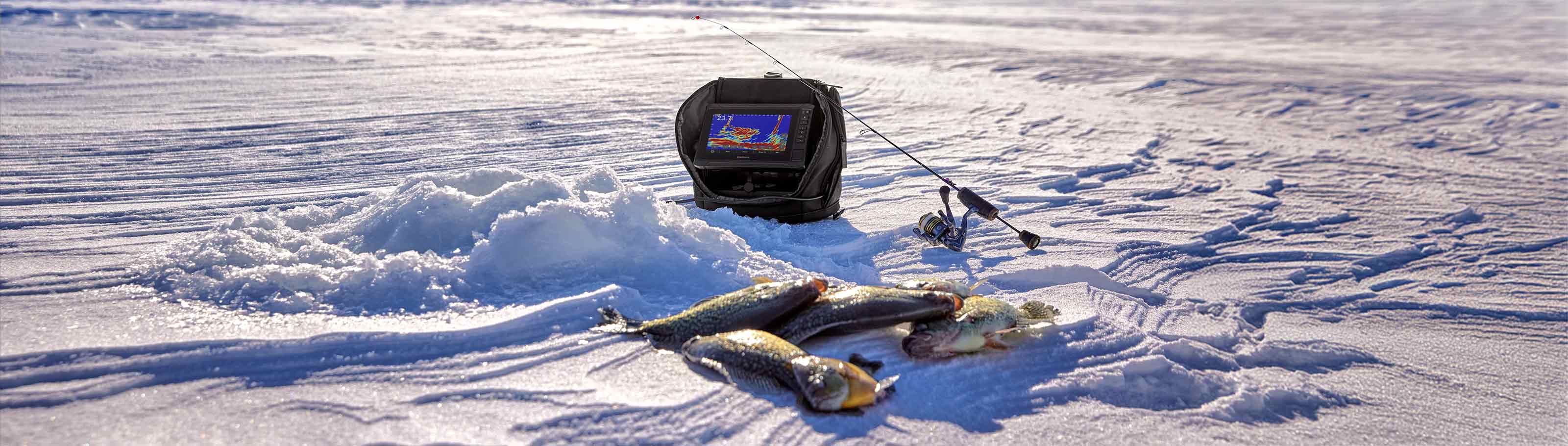 Garmin ECHOMAP UHD2 73sv Panoptix PS22-IF Ice Fishing Bundle, 7in Touchscreen with Keyed Assist, LiveVü Forward/Down, Navionics+ U.S. Inland Mapping, Pole-Free Rotator — Quality Boat Parts