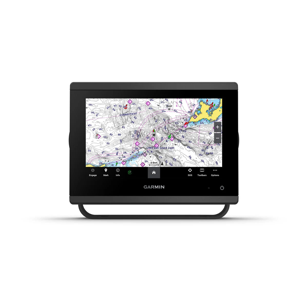 Garmin GPSMAP 723xsv 7 in Chartplotter/Sonar Combo, Touchscreen, Ultra HD SideVü/ClearVü, 1 kW Traditional/CHIRP, NMEA 2000, Garmin Marine Network, IPX7, Worldwide Basemap — Quality Boat Parts
