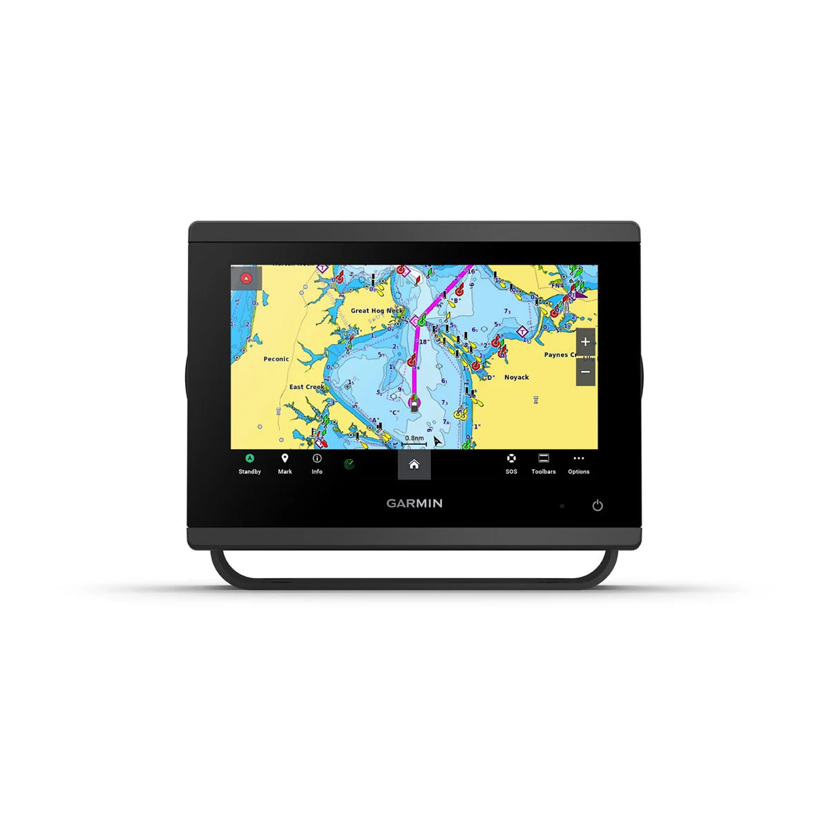 Garmin GPSMAP 723xsv 7 in Chartplotter/Sonar Combo, Touchscreen, Ultra HD SideVü/ClearVü, 1 kW Traditional/CHIRP, NMEA 2000, Garmin Marine Network, IPX7, Worldwide Basemap — Quality Boat Parts