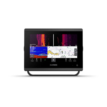 Garmin GPSMAP 723xsv 7 in Chartplotter/Sonar Combo, Touchscreen, Ultra HD SideVü/ClearVü, 1 kW Traditional/CHIRP, NMEA 2000, Garmin Marine Network, IPX7, Worldwide Basemap — Quality Boat Parts