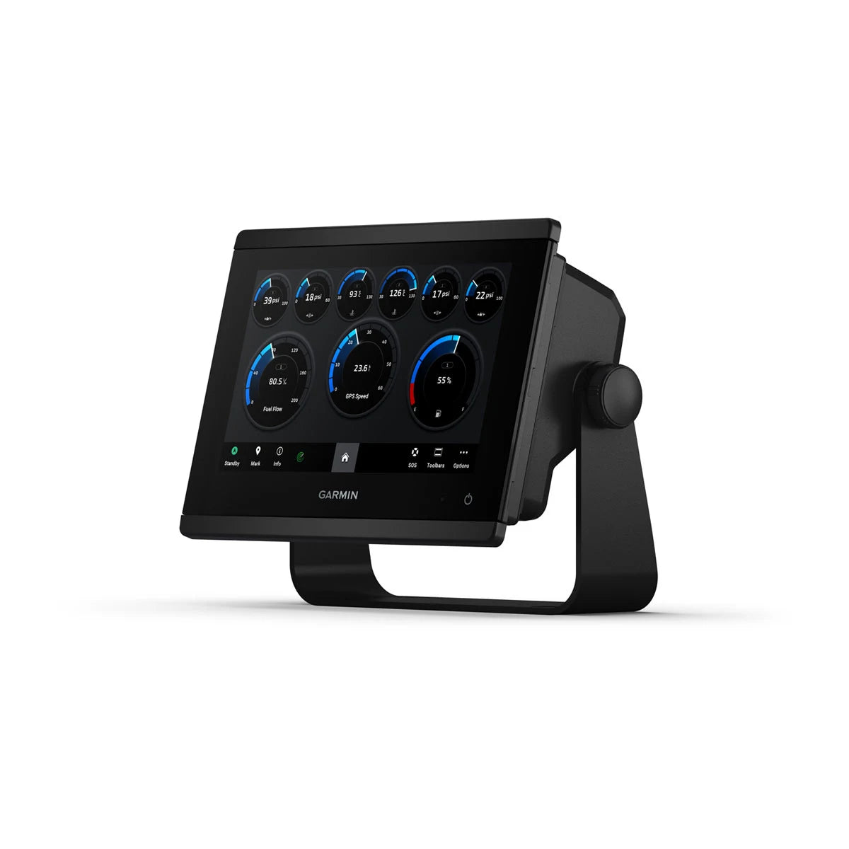 Garmin GPSMAP 723xsv 7 in Chartplotter/Sonar Combo, Touchscreen, Ultra HD SideVü/ClearVü, 1 kW Traditional/CHIRP, NMEA 2000, Garmin Marine Network, IPX7, Worldwide Basemap — Quality Boat Parts