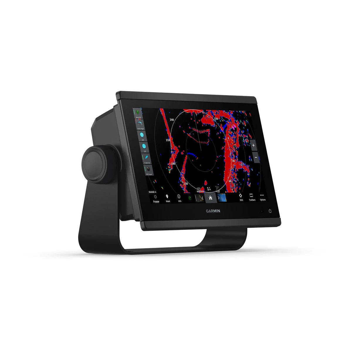 Garmin GPSMAP 1223xsv HD3 Radar Pack, 12 in IPS Touchscreen, GMR 18 HD3 4 kW Radar Dome, SideVü/ClearVü and Traditional CHIRP Sonar, NMEA 2000, IPX7 — Quality Boat Parts