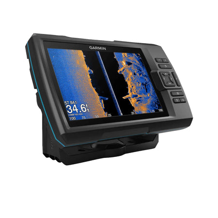 Garmin STRIKER Vivid 7sv Fishfinder GPS, 7in WVGA, CHIRP SideVü and ClearVü, Wi-Fi, IPX7, Without Transducer — Quality Boat Parts