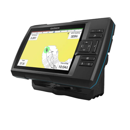 Garmin STRIKER Vivid 7sv Fishfinder GPS, 7in WVGA, CHIRP SideVü and ClearVü, Wi-Fi, IPX7, Without Transducer — Quality Boat Parts