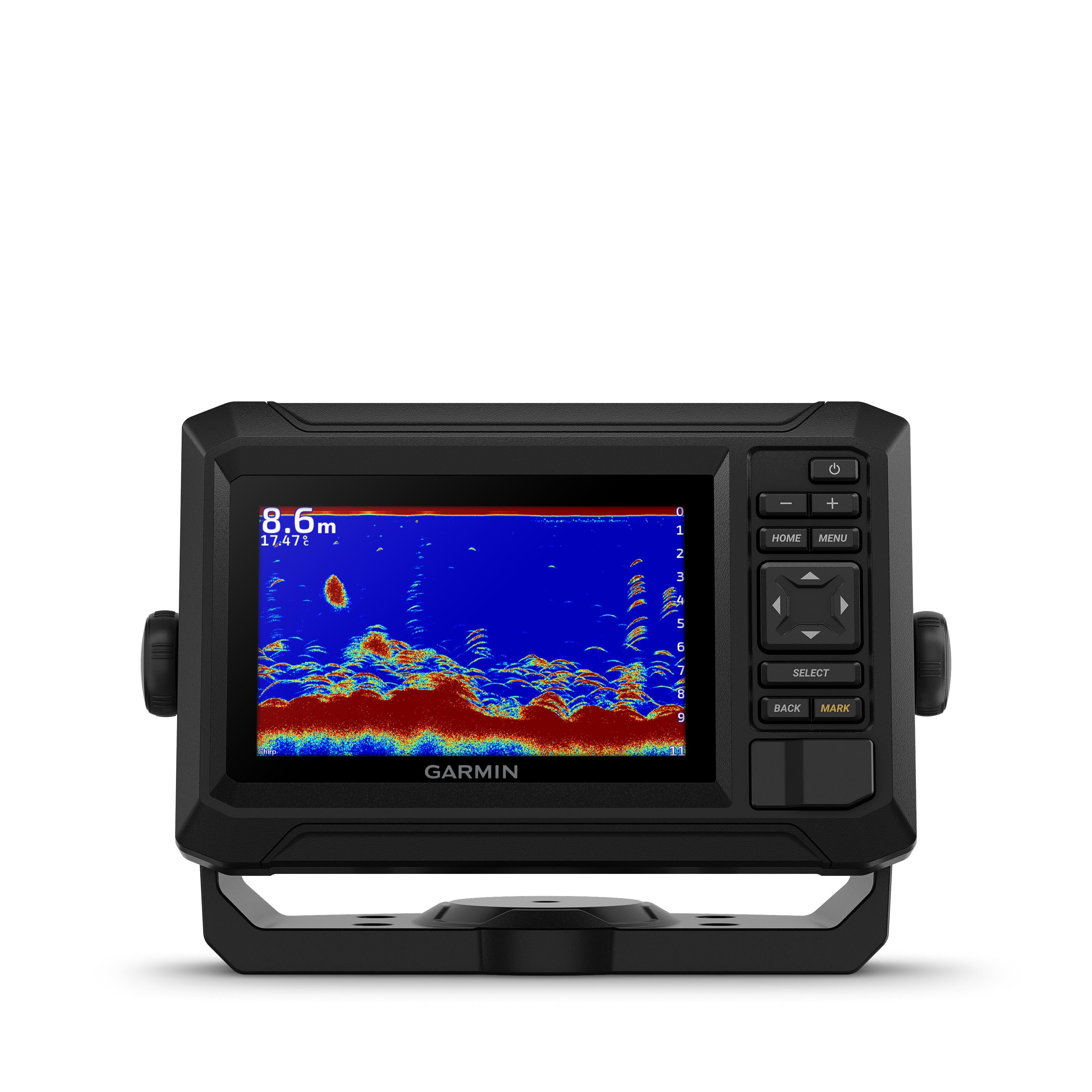 Garmin ECHOMAP UHD2 55cv Chartplotter/Fishfinder, 5" Keyed Display, GT20-TM Transducer Included, CHIRP Traditional, ClearVü, Navionics+ Canada and Alaska Mapping, Wi-Fi, IPX7 — Quality Boat Parts