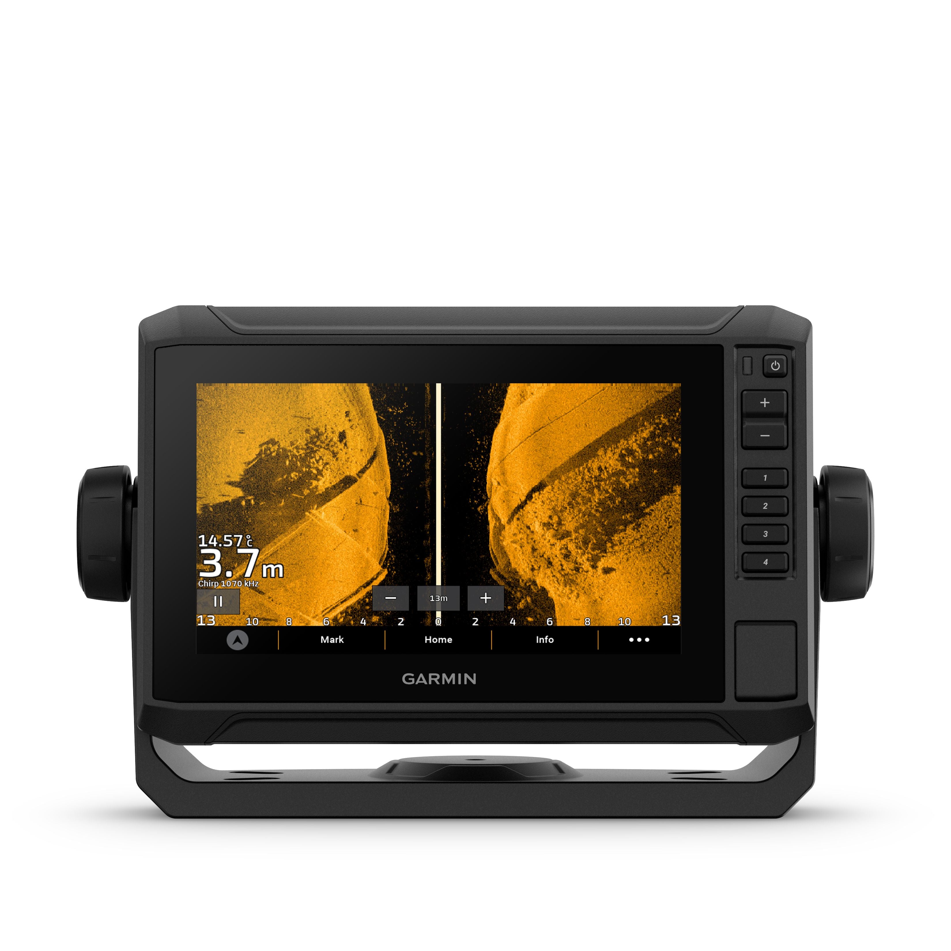 Garmin ECHOMAP UHD2 72sv Touchscreen Chartplotter, 7in Display, Without Transducer, Worldwide Basemap, ClearVu/SideVu, LiveScope Compatible, Wi-Fi, NMEA 2000 — Quality Boat Parts