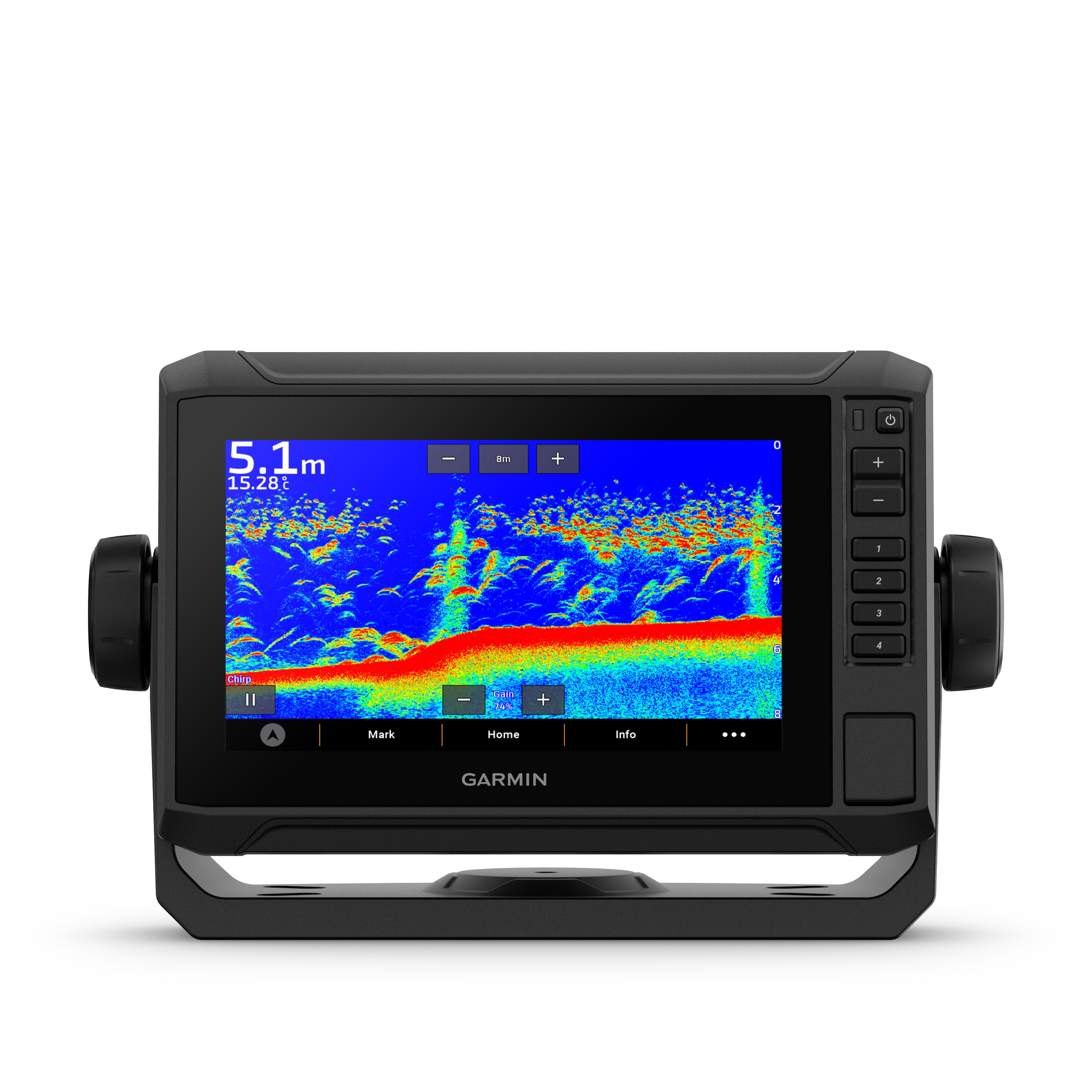 Garmin ECHOMAP UHD2 72sv 7in Chartplotter/Fishfinder, Worldwide Basemap, GT54-TM Transducer, ClearVu/SideVu Sonar, NMEA 2000, Wi-Fi, Multi-Band GPS — Quality Boat Parts