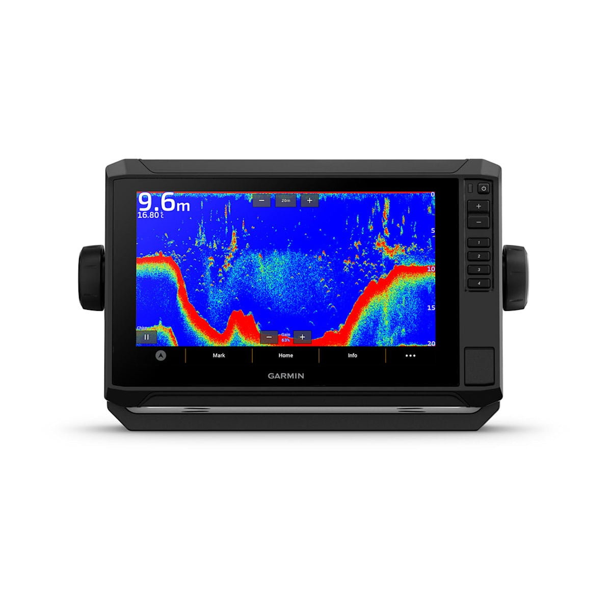 Garmin ECHOMAP UHD2 95sv Chartplotter/Fishfinder Combo, GT56UHD-TM Transducer Included, 9 in Touchscreen Display, Keyed Assist, Preloaded Navionics+ Canada Inland/Coastal Maps, Traditional Sonar, ClearVü and SideVü Sonar, NMEA 2000, Wi-Fi, Multi-Band GPS — Quality Boat Parts