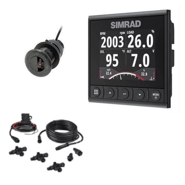 Simrad IS42 Speed/Depth/Temp Pack, DST810 Transducer, NMEA 2000 — Quality Boat Parts