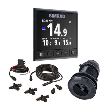 Simrad IS42 Speed/Depth/Temp Pack, DST810 Transducer, NMEA 2000 — Quality Boat Parts