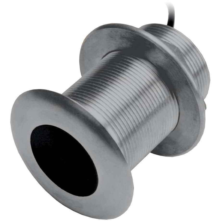 Simrad xSonic SS75M CHIRP Thru-Hull Transducer, 600W, 80-130 kHz, 20 Degree Tilt, Stainless Steel, 9-Pin, Temp Sensor — Quality Boat Parts