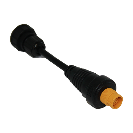 Simrad Ethernet Adapter, RJ45 Male to Yellow 5-Pin Female, 0.2 m — Quality Boat Parts