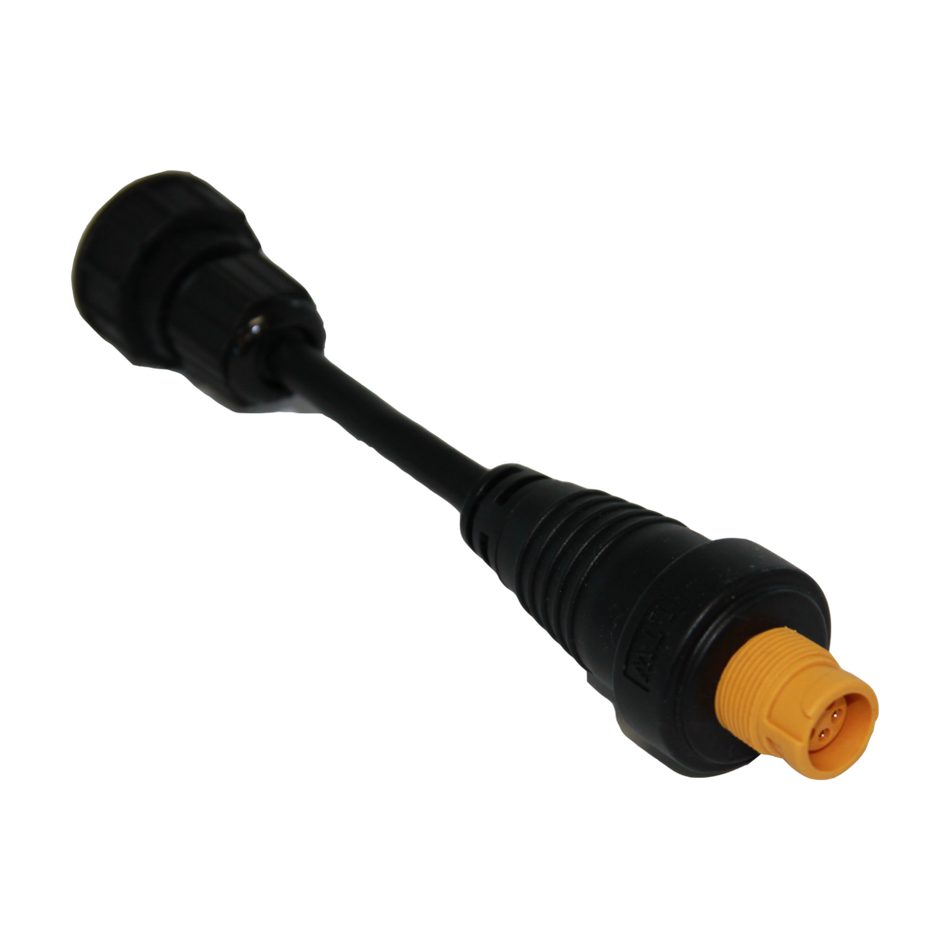 Simrad Ethernet Adapter, RJ45 Male to Yellow 5-Pin Female, 0.2 m — Quality Boat Parts
