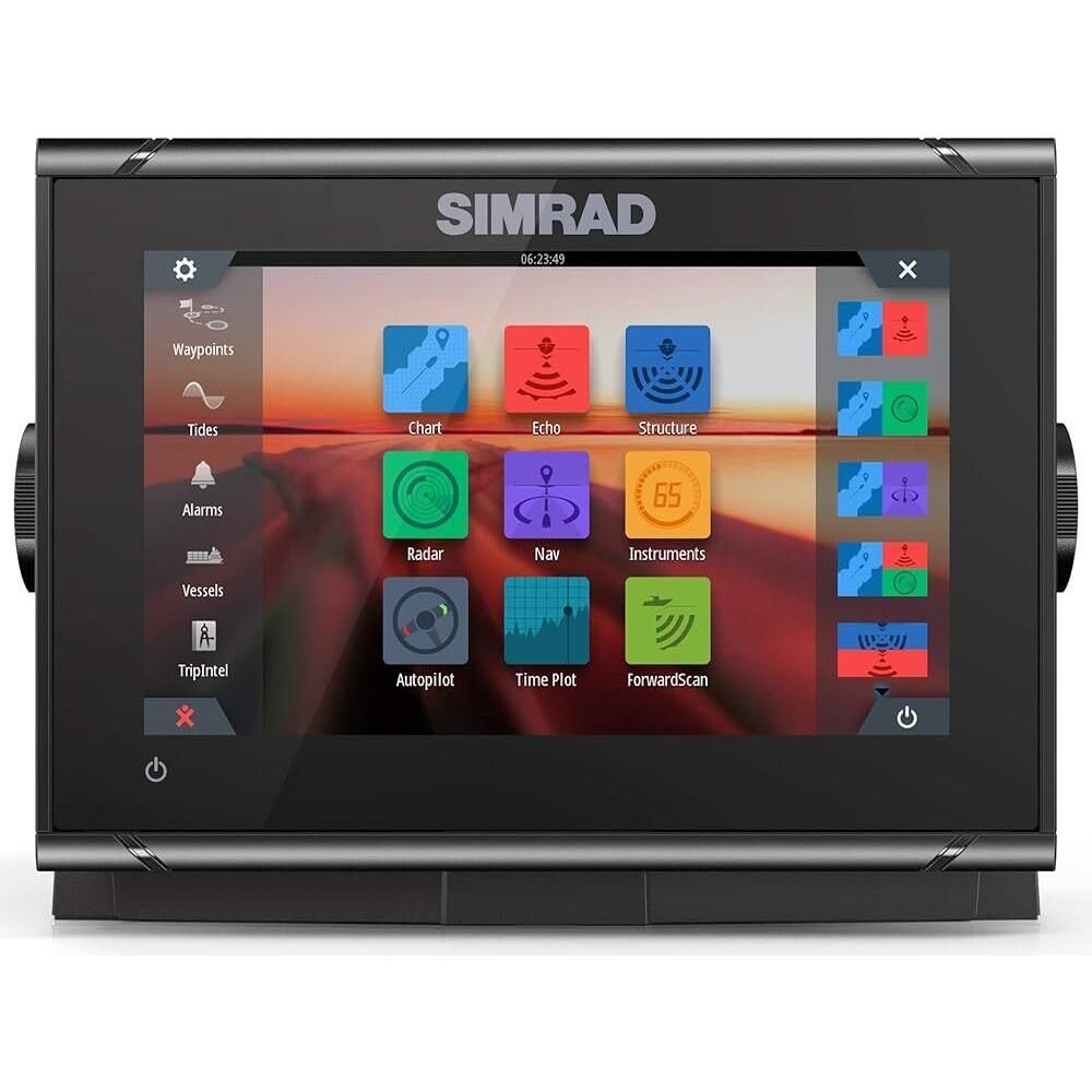 Simrad GO7 XSR 7in Fishfinder/Chartplotter, Active Imaging 3-in-1 Transducer, C-MAP DISCOVER Chart — Quality Boat Parts