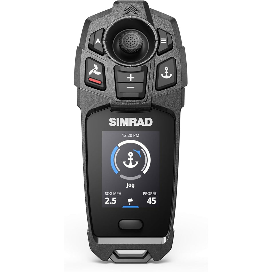Simrad FreeSteer Joystick Remote, For RECON, Anchor Jog, 2in LCD — Quality Boat Parts