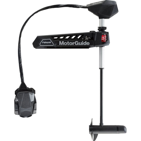 MotorGuide Tour Pro Bow-Mount Cable-Steer Trolling Motor, Pinpoint GPS, 109 lb Thrust, 36V, 45 in Shaft, Foot Pedal/Remote Control, Freshwater — Quality Boat Parts