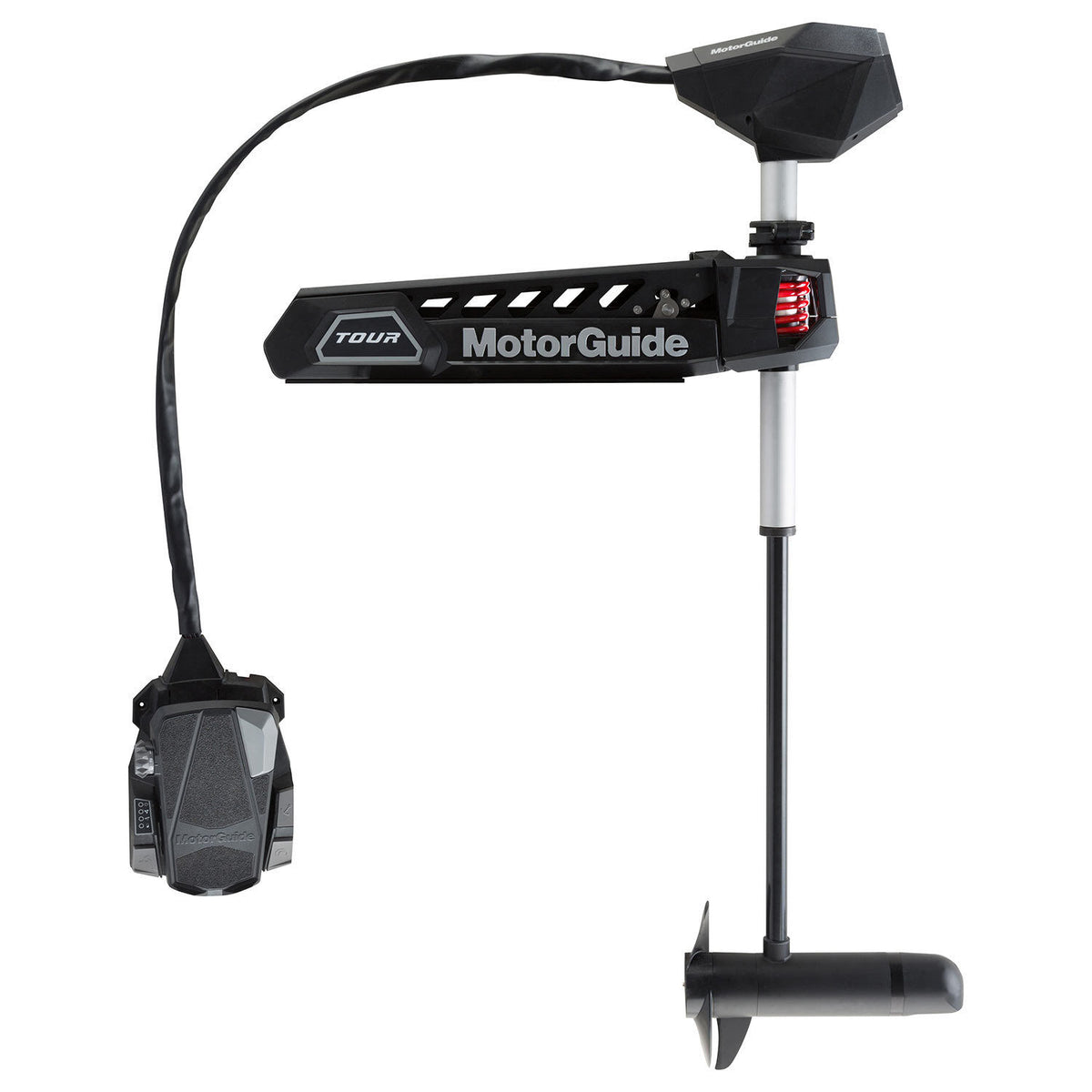 MotorGuide Tour Pro Bow-Mount Cable-Steer Trolling Motor, 36V, 109 lb Thrust, 45in Shaft, Pinpoint GPS, HD+ Universal Sonar, Freshwater — Quality Boat Parts