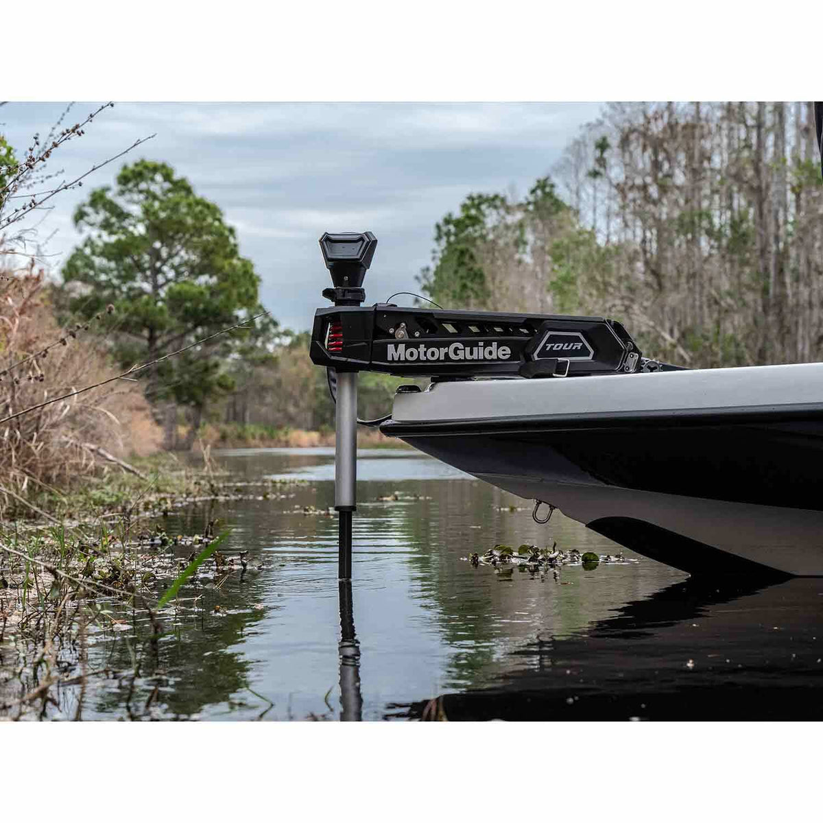 MotorGuide Tour Pro Bow-Mount Cable-Steer Trolling Motor, 36V, 109 lb Thrust, 45in Shaft, Pinpoint GPS, HD+ Universal Sonar, Freshwater — Quality Boat Parts