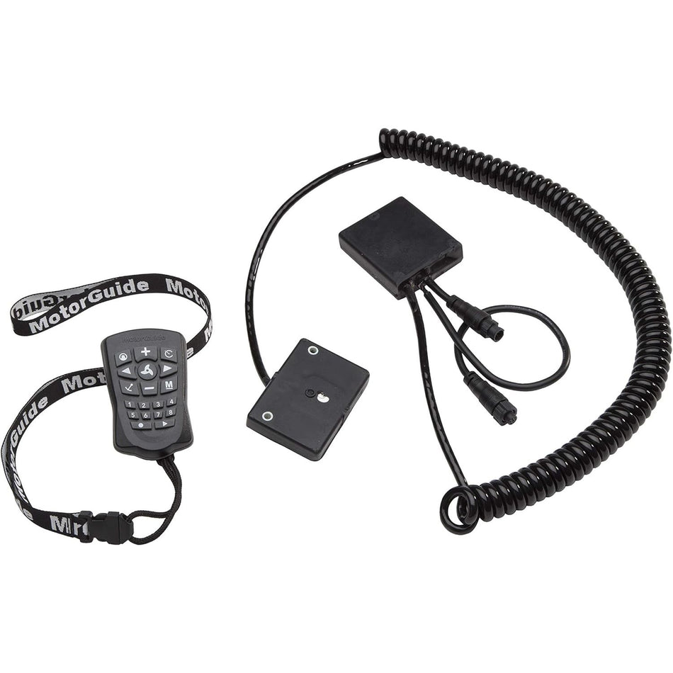 MotorGuide PinPoint GPS Navigation System, Anchor Mode, Heading Lock, Route Record and Playback, Cruise Control, Remote Control — Quality Boat Parts
