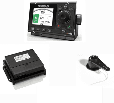 Simrad A2004 Autopilot Pack, AC70 Computer, RF300 Rudder Feedback, No Compass — Quality Boat Parts